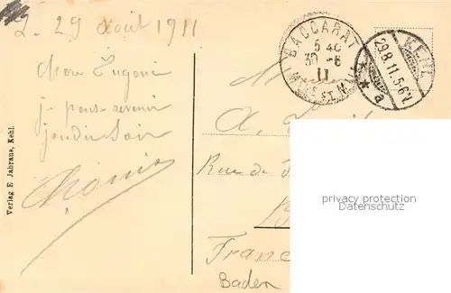 AK / Ansichtskarte Kehl_Rhein Rheinbr?cke Kehl_Rhein