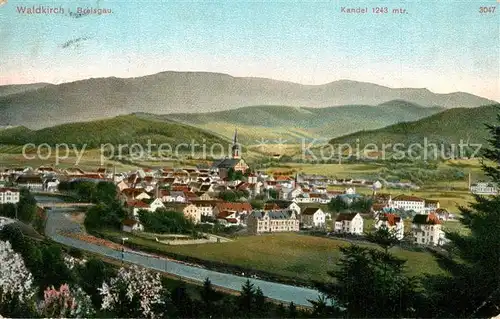 AK / Ansichtskarte Waldkirch_Breisgau mit Kandel Waldkirch Breisgau