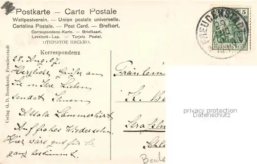 AK / Ansichtskarte Freudenstadt L?wenbrunnen Teuchelwald Freudenstadt