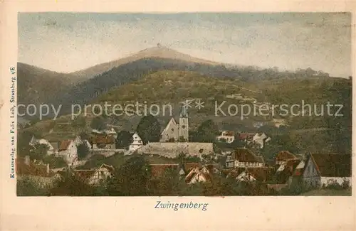 AK / Ansichtskarte Zwingenberg_Neckar  Zwingenberg Neckar