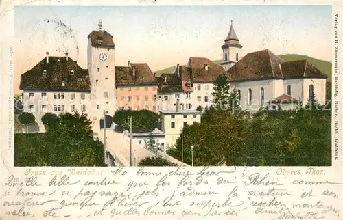 AK / Ansichtskarte Waldshut Tiengen Oberes Tor Waldshut Tiengen