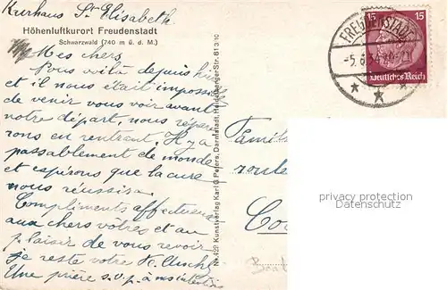 AK / Ansichtskarte Freiburg_Breisgau Waldpartie Freiburg Breisgau