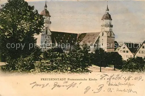 AK / Ansichtskarte Freudenstadt Kirche Freudenstadt