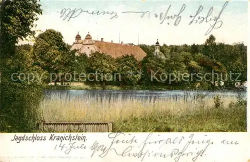 AK / Ansichtskarte Kranichstein Jagdschloss Kranichstein