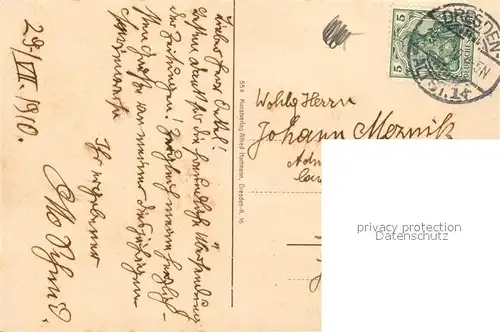 AK / Ansichtskarte Loschwitz Schloss Albrechtsberg Loschwitz