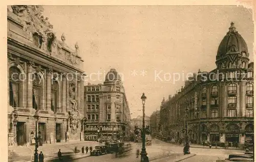 AK / Ansichtskarte Lille_Antwerpen Place du Theatre Rue Faidherbe Lille_Antwerpen