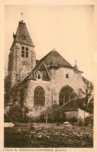 AK / Ansichtskarte Sceaux_Seine Eglise de Sceaux les Chartreux Sceaux Seine