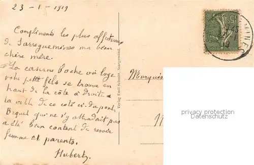 AK / Ansichtskarte Saargemuend Neue Bruecke Saargemuend