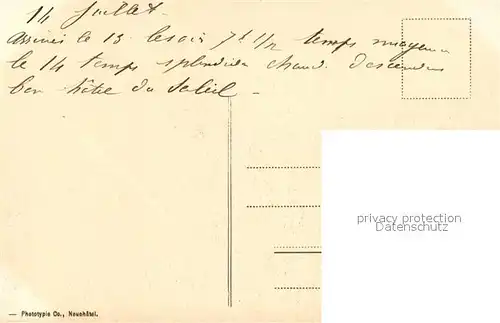 AK / Ansichtskarte Neuchatel_NE Vue generale Neuchatel NE