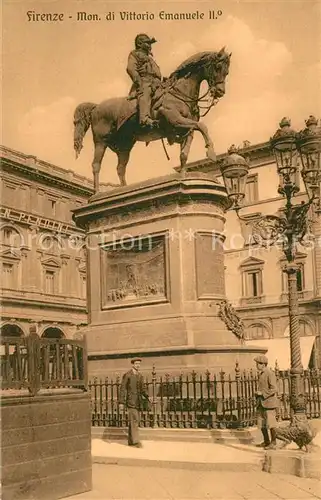 AK / Ansichtskarte Firenze_Toscana Monumento di Vittorio Emanuele II Firenze Toscana