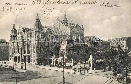 AK / Ansichtskarte Koeln_Rhein Opernhaus Koeln_Rhein
