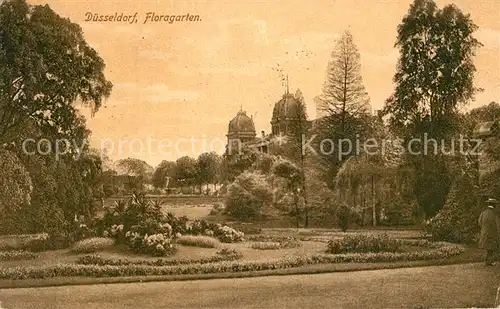 AK / Ansichtskarte Duesseldorf Floragarten Duesseldorf