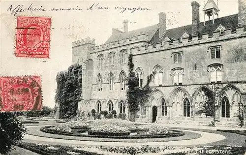 AK / Ansichtskarte London Battle Abbey the Cloisters London