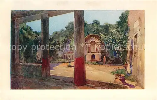 AK / Ansichtskarte Pompei Casa del Sileno Pompei