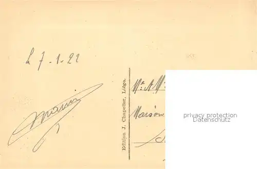 AK / Ansichtskarte Liege_Luettich Palais Provincial Liege Luettich