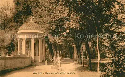 AK / Ansichtskarte Firenze_Toscana Una veduta delle Cascine Firenze Toscana