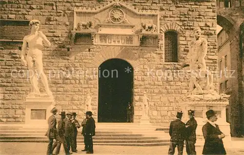 AK / Ansichtskarte Firenze_Toscana Piazza della Signoria Firenze Toscana