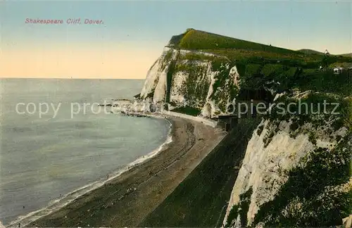 AK / Ansichtskarte Dover_Kent Shakespeare Cliff Dover_Kent