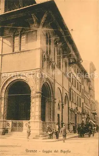 AK / Ansichtskarte Firenze_Toscana Loggia del Bigallo Firenze Toscana