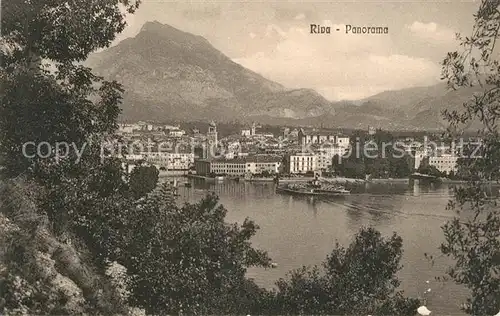 AK / Ansichtskarte Riva_Lago_di_Garda Panorama Riva_Lago_di_Garda