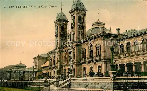 AK / Ansichtskarte San_Sebastian_Guipuzcoa El Gran Casino San_Sebastian_Guipuzcoa