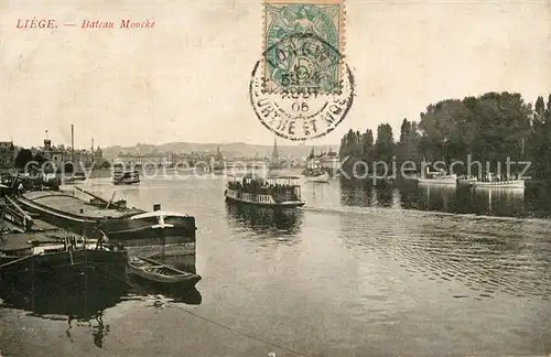 Liege_Luettich Bateau Monche Liege Luettich