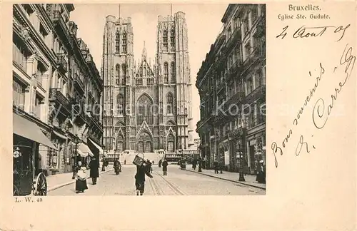 Bruxelles_Bruessel Eglise Sainte Gudule Bruxelles_Bruessel