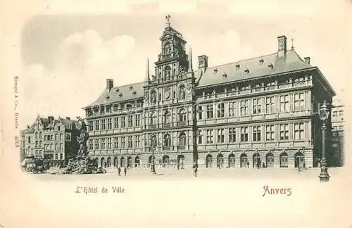 Anvers_Antwerpen Hotel de Ville Anvers Antwerpen