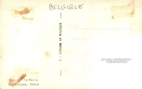 Antwerpen_Anvers Steen Antwerpen Anvers