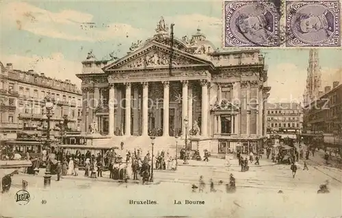 Bruxelles_Bruessel La Bourse Bruxelles_Bruessel