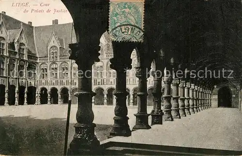 Liege_Luettich Cour du Palais de Justice Liege Luettich