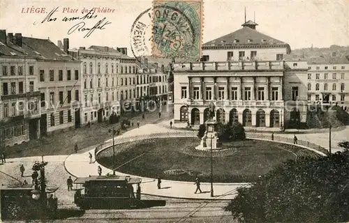 Liege_Luettich Place du Theatre Liege Luettich