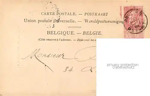 Anvers_Antwerpen La Cathedrale et Statue Rubens Anvers Antwerpen