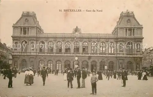 Bruxelles_Bruessel Gare du Nord Bruxelles_Bruessel