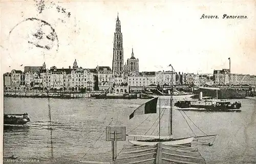 Anvers_Antwerpen Panorama Anvers Antwerpen