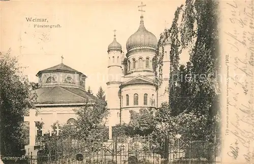 Weimar_Thueringen Fuerstengruft Weimar Thueringen