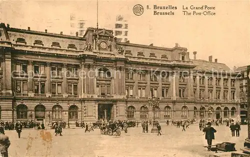 Bruxelles_Bruessel La Grand Poste Bruxelles_Bruessel