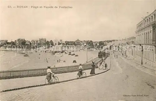 Royan_Charente Maritime Plage Facade de Pontaillac Royan Charente Maritime