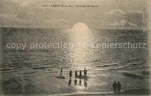 Erquy Coucher de Soleil Sonnenuntergang Erquy