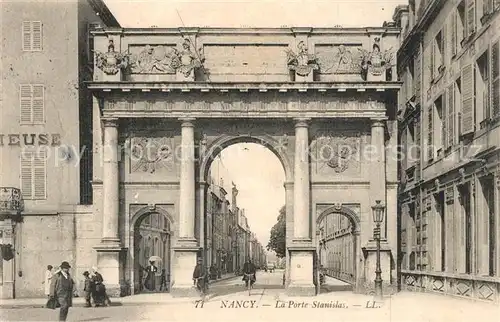 Nancy_Lothringen Porte Stanislas Nancy Lothringen
