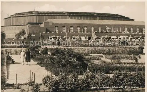 Dortmund Westfalenhalle Rosenanlagen Dortmund