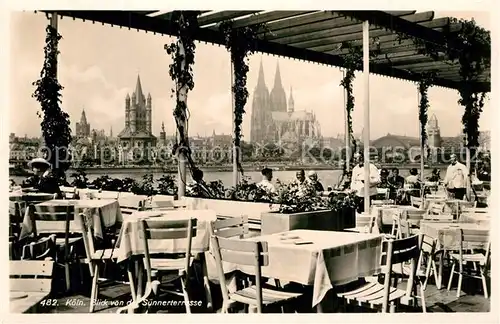 Koeln_Rhein Suennerterrasse Koeln_Rhein