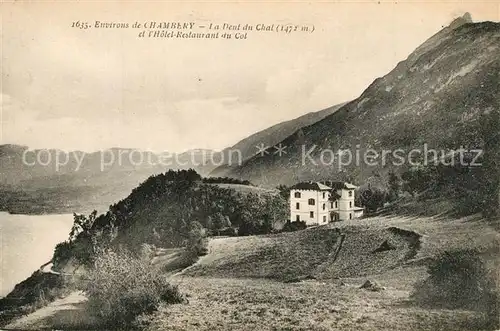 Chambery_Savoie Dent du Chal Hotel Restaurant du Col Chambery Savoie