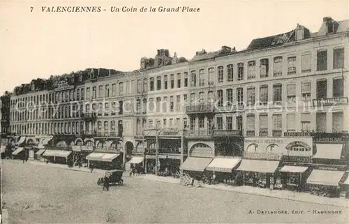 Valenciennes Un Coin de la Grand Place Valenciennes