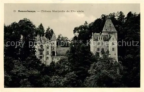 Remouchamps_Liege Chateau Montjardin du XVe siecle Remouchamps Liege