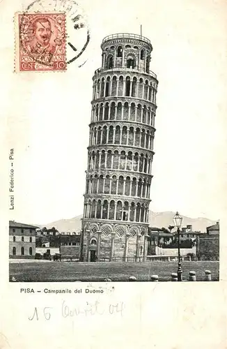 Pisa Campanile del Duomo Pisa