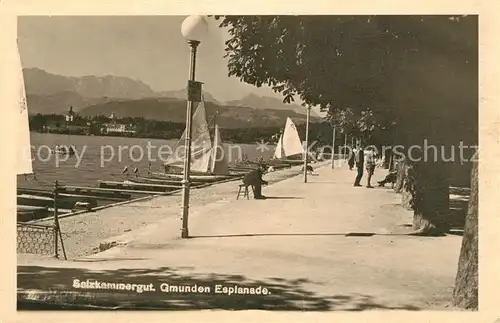 Gmunden_Salzkammergut Esplanade Gmunden Salzkammergut