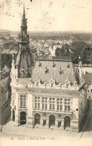 Sens_Yonne Hotel de Ville Sens_Yonne