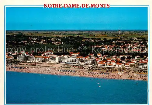 Notre Dame de Monts Fliegeraufnahme Notre Dame de Monts