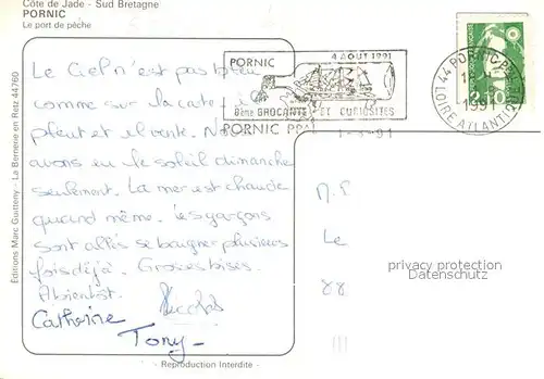 Pornic Cote de Jade Port Pornic